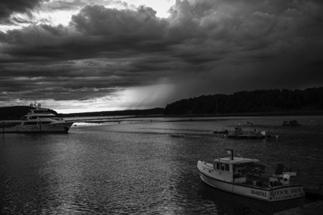 August Sunset B&W - NHP304 August Sunset B&W - NHP304